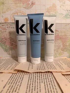 KEVIN.MURPHY Body Polish, Body Wash & Body Lotion Trio - Blue, White